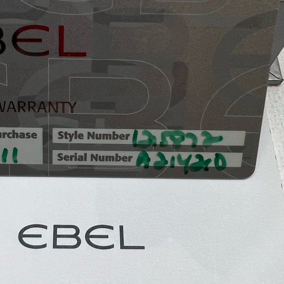 Ebel Classic Hexagon Automatic watch with power reserve. Mens style - Picture 8 of 10